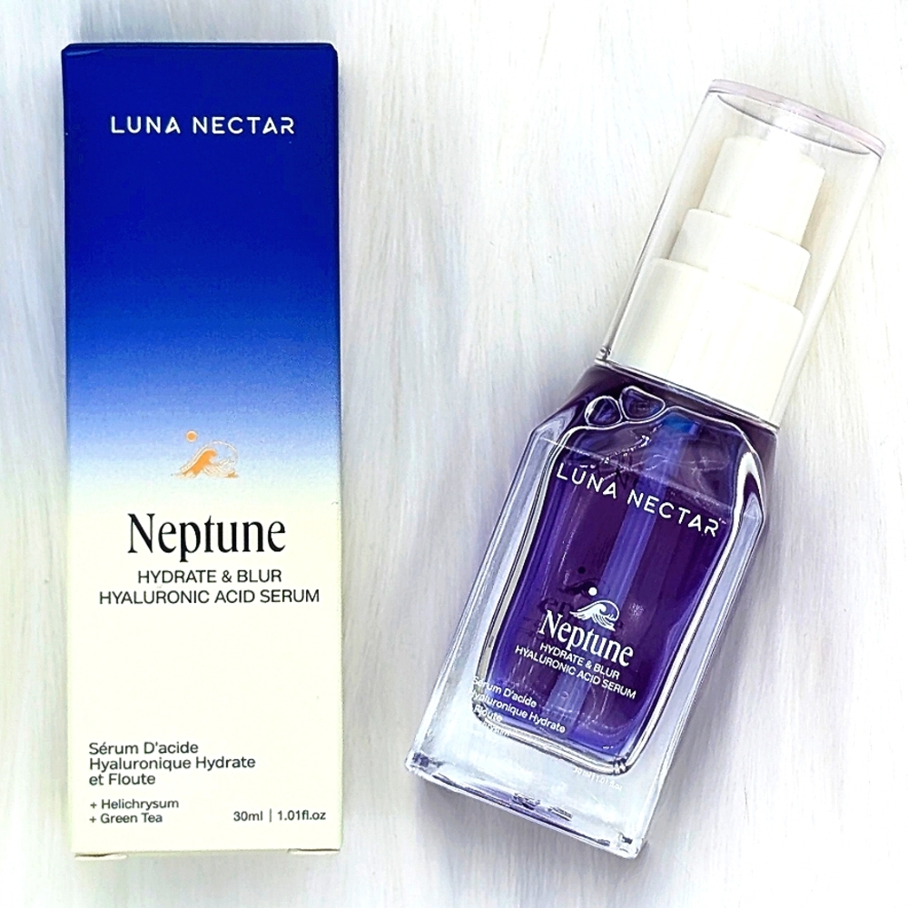 🔴 LUNA NECTAR Neptune Hydrate & Blur Hyaluronic Acid Serum